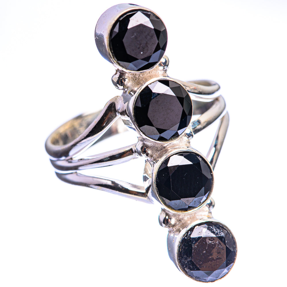 Black Onyx Ring Size 6.5 (925 Sterling Silver) R142968