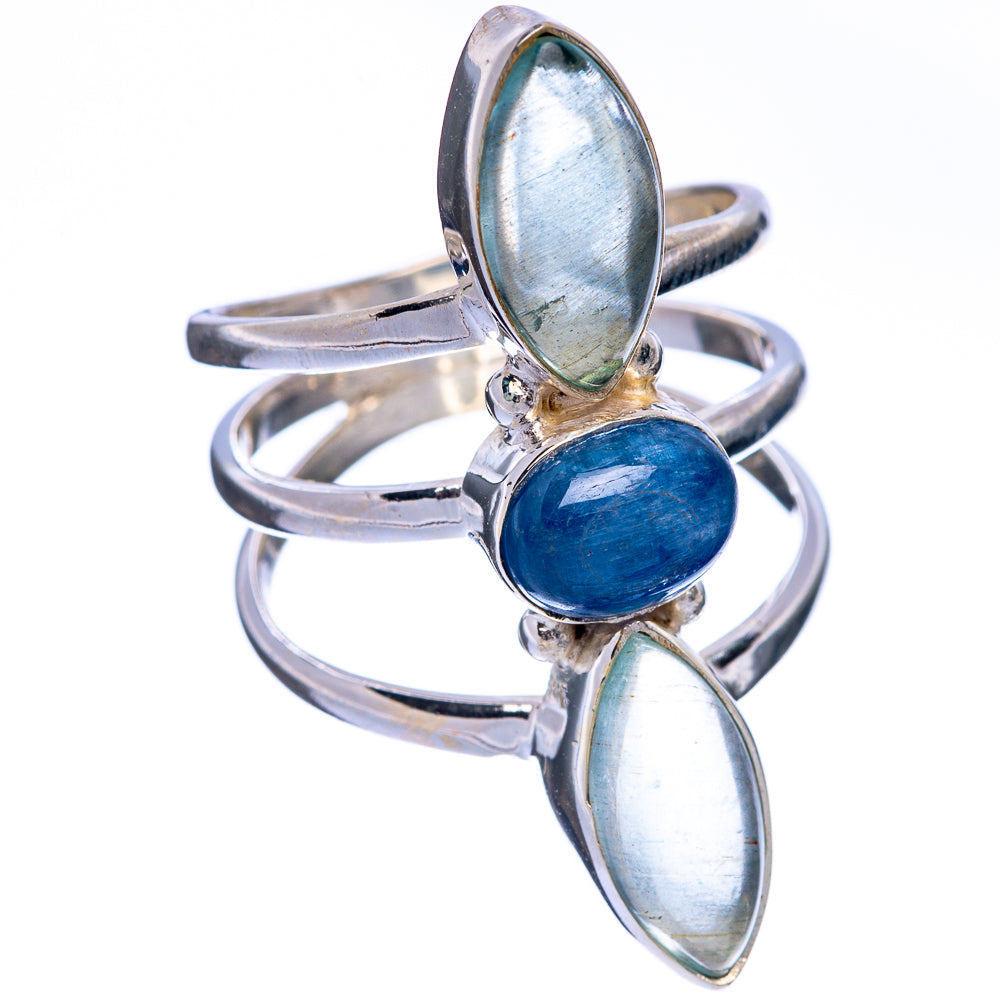 Kyanite, Aquamarine Ring Size 6.75 (925 Sterling Silver) R144641