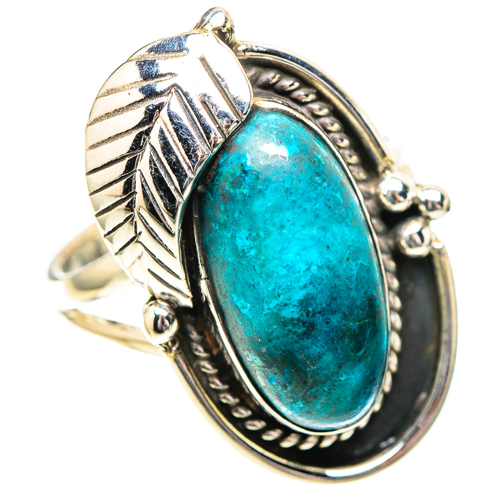 Chrysocolla 925 Sterling Silver Ring Size 9 (925 Sterling Silver) RING139530