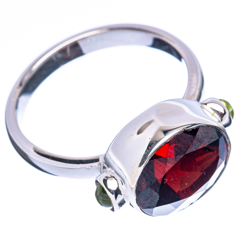 Premium Garnet 925 Sterling Silver Ring Size 7 Ana Co R3466