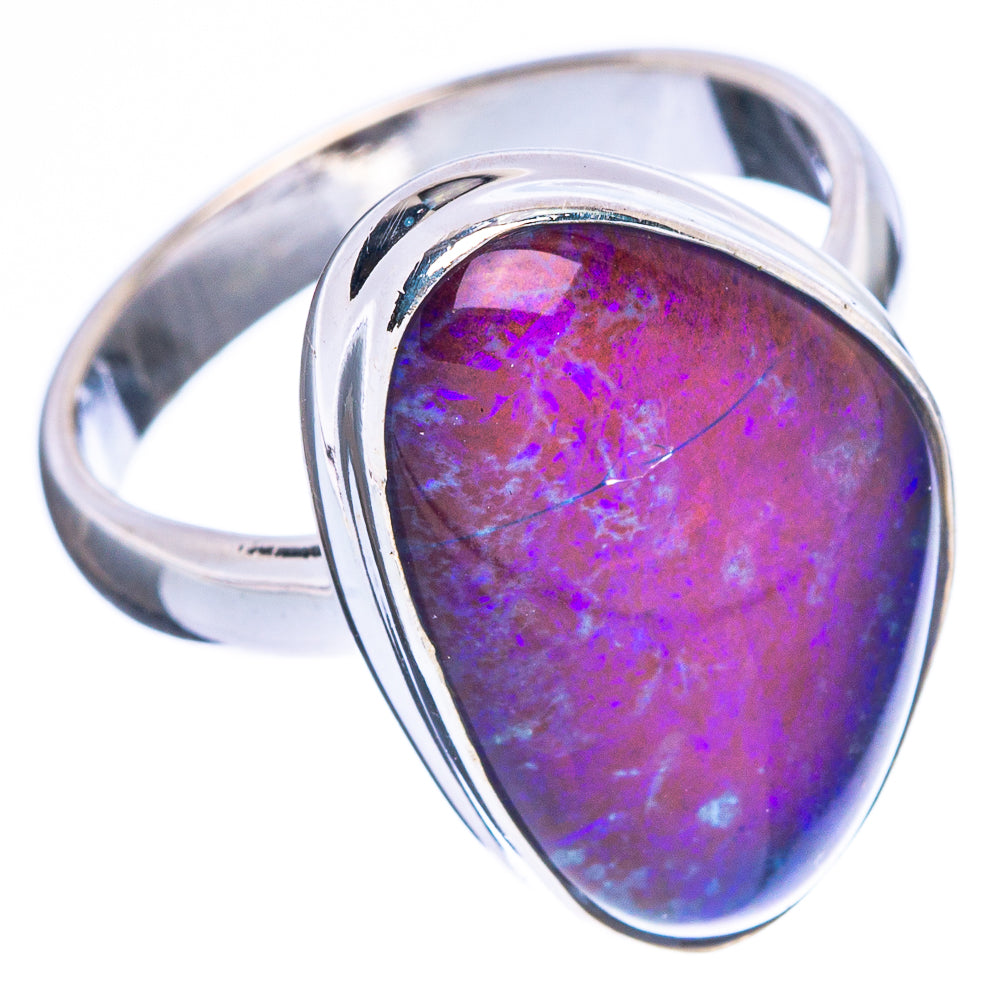 Rare Triplet Opal Ring Size 7 (925 Sterling Silver) R2545