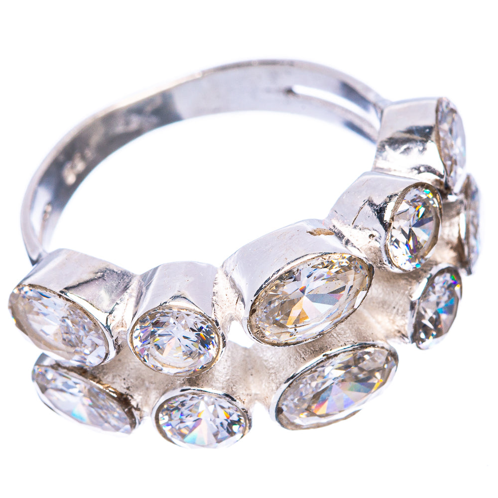 White Quartz 925 Sterling Silver Ring Size 6.5 (925 Sterling Silver) R5441