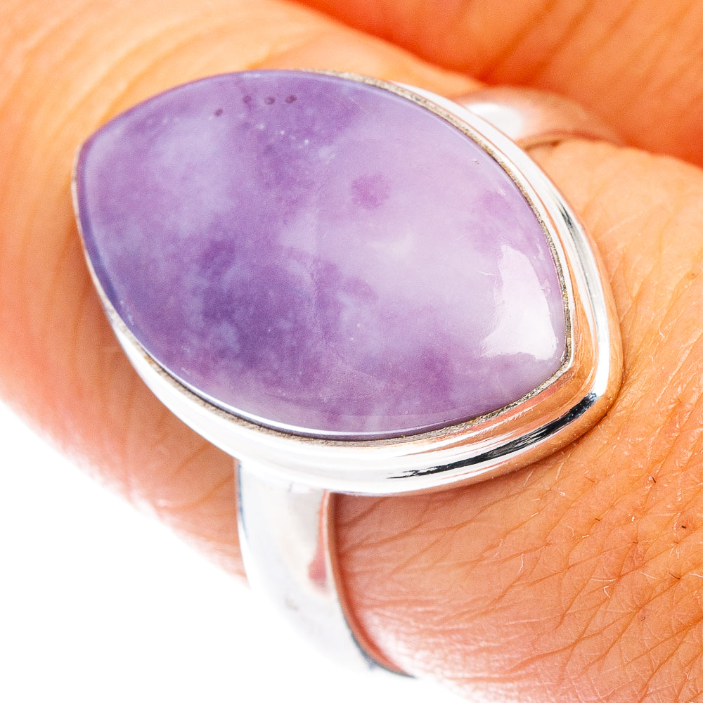 Morado Opal Ring Size 8 (.925 Sterling Silver)