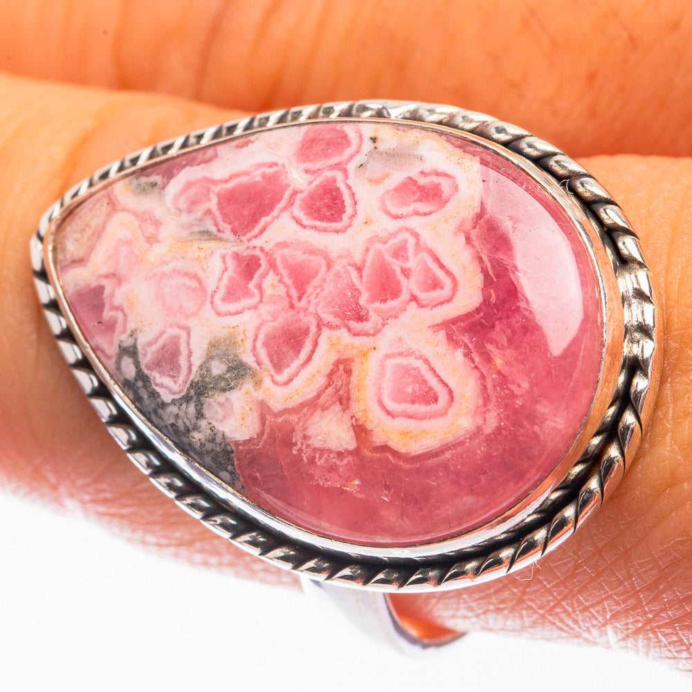 Rhodochrosite Ring Size 9.25 (925 Sterling Silver) R142206