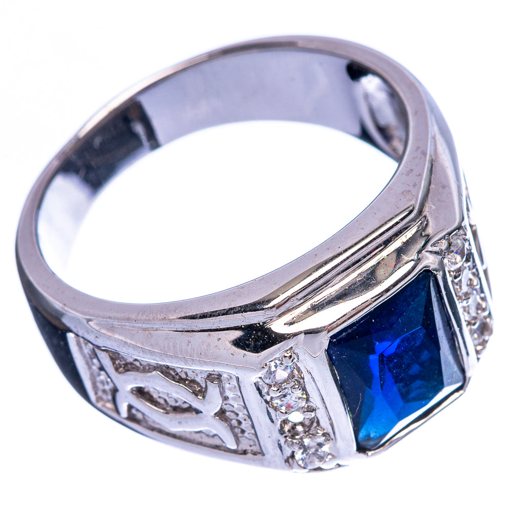 Sapphire Agate Ring Size 10 (925 Sterling Silver) R146000