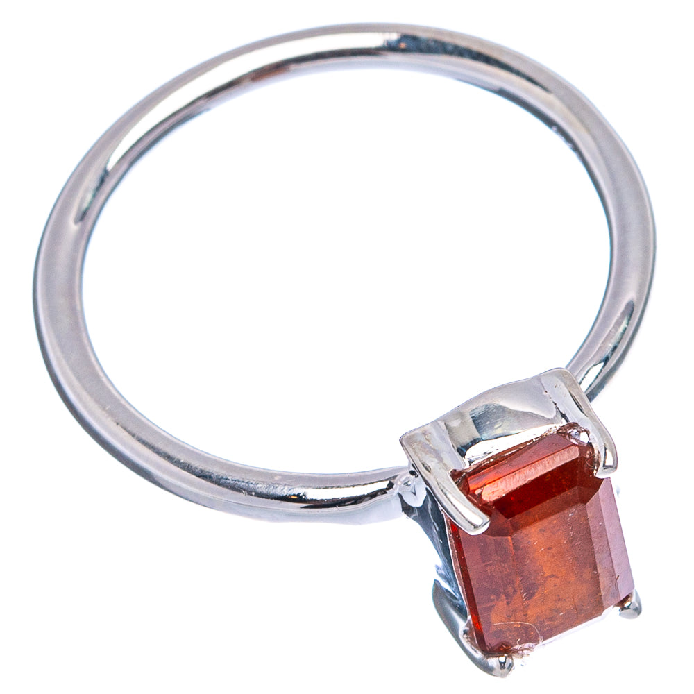 Orange Kyanite Ring Size 6.75 (.925 Sterling Silver)