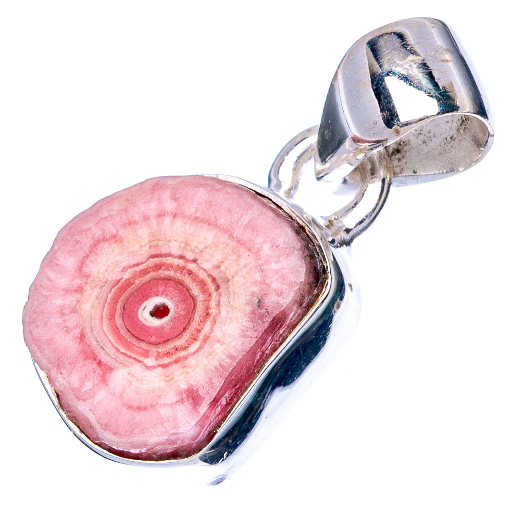 Rare Rhodochrosite Stalactite Pendant 7/8" (925 Sterling Silver) P42960