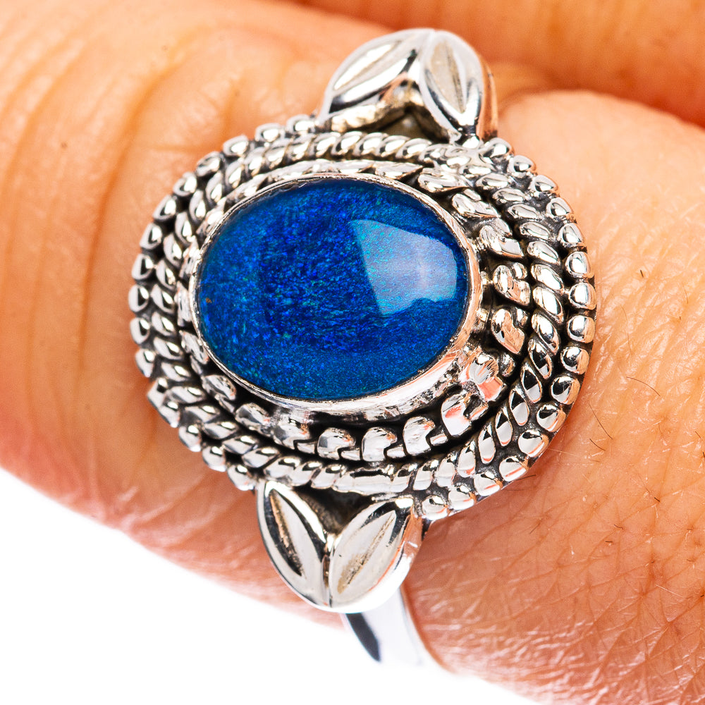Rare Doublet Opal Ring Size 8.5 (925 Sterling Silver) R3197