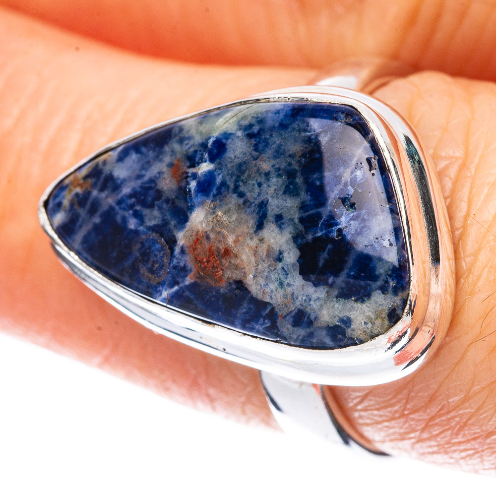 Sodalite Ring Size 7.25 (925 Sterling Silver) R3001
