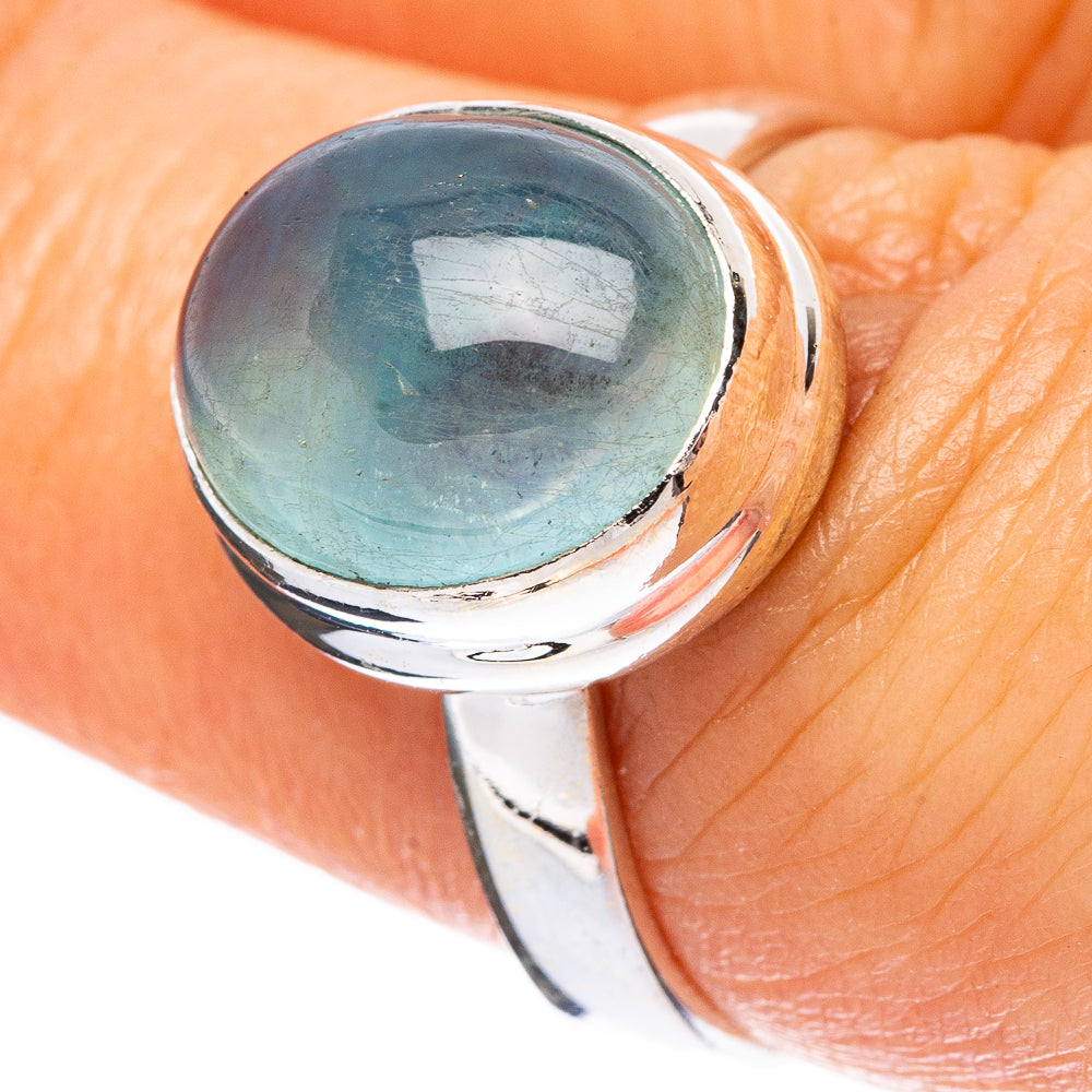 Aquamarine Ring Size 7.25 (925 Sterling Silver) R4204