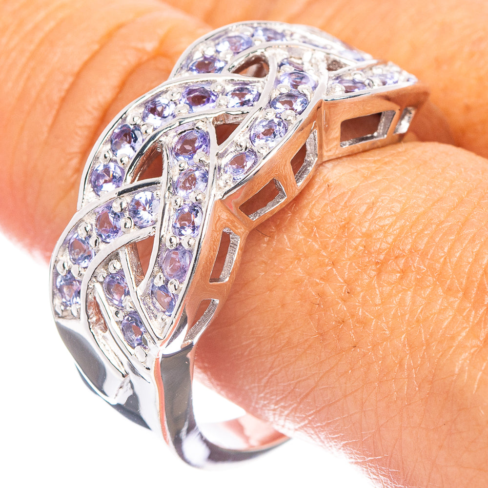 Rare Premium Faceted Tanzanite Ring Size 11.25 (.925 Sterling Silver)