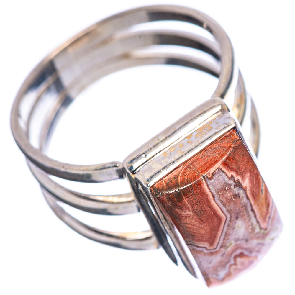 Rosetta Jasper Ring Size 5.75 (.925 Sterling Silver)