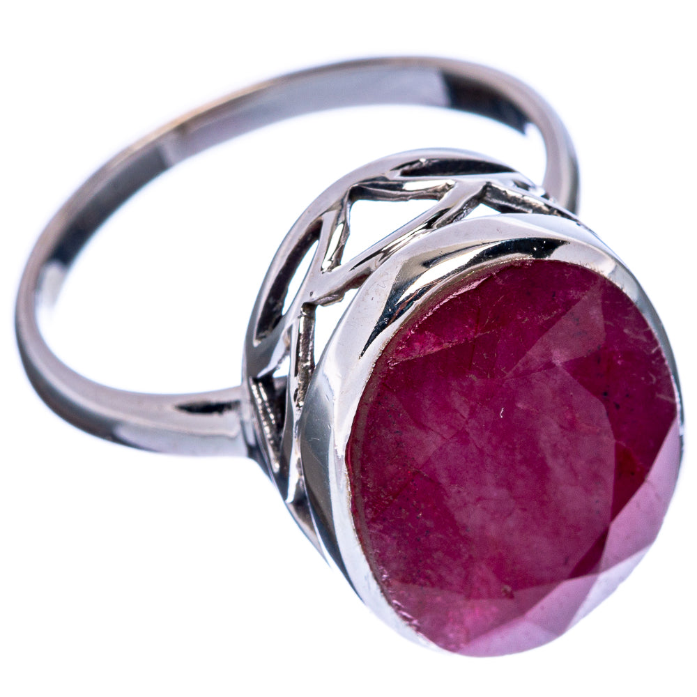 Red Sillimanite Ring Size 8.75 (925 Sterling Silver) R146416