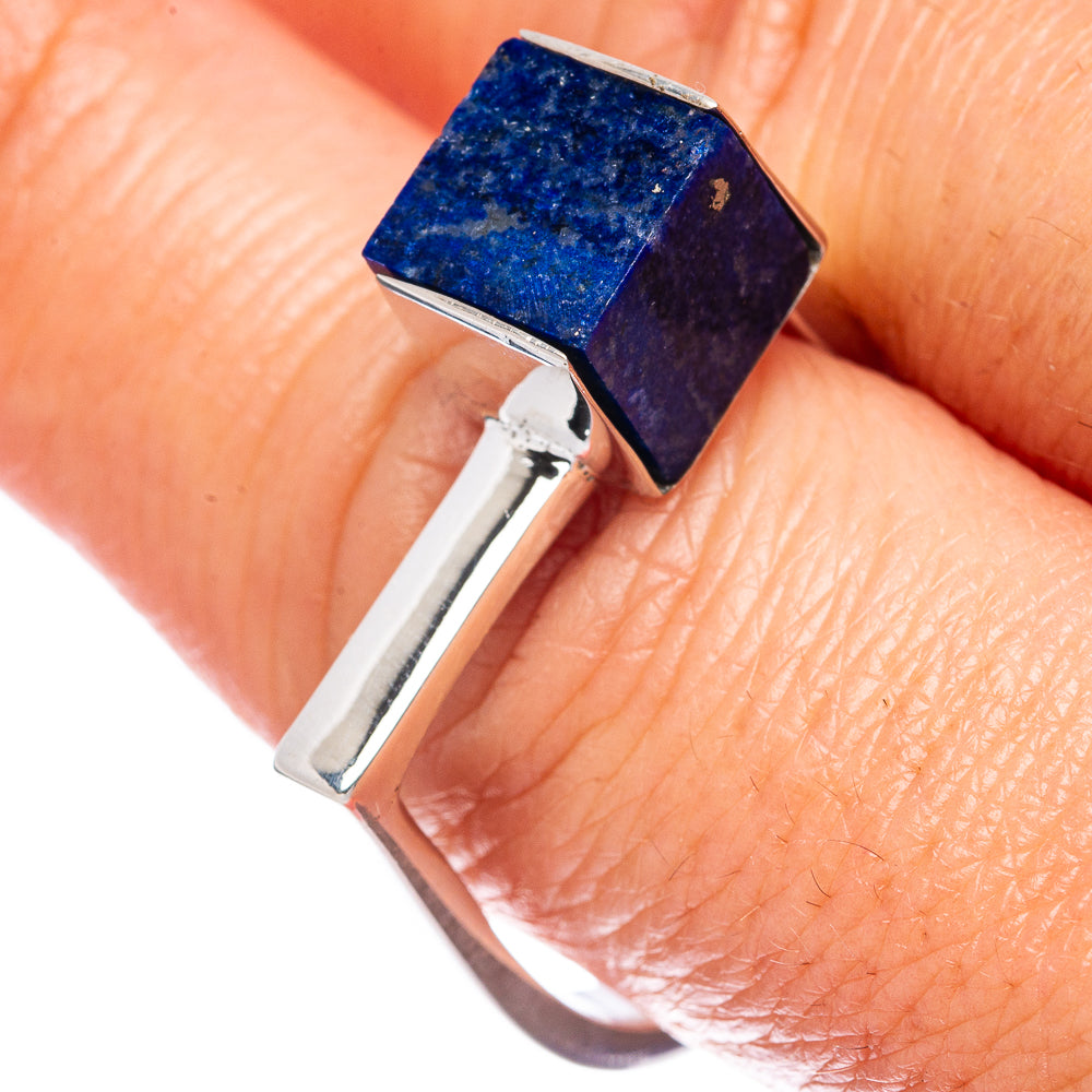 Premium Lapis Lazuli 925 Sterling Silver Ring Size 10 (925 Sterling Silver) R2663