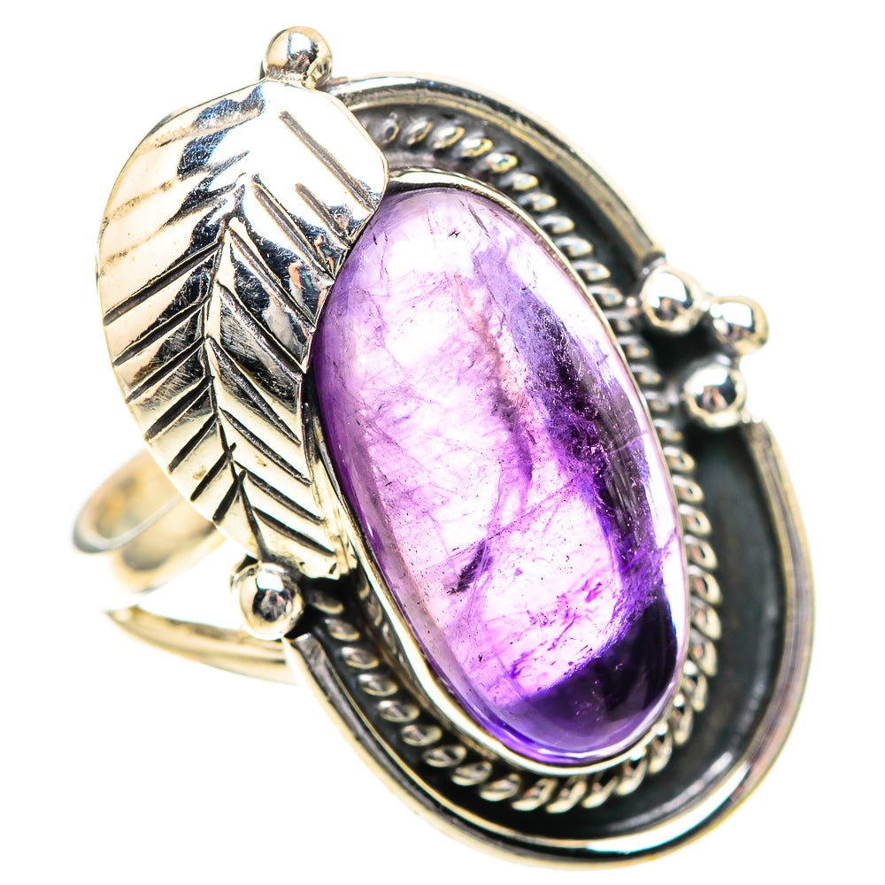 Amethyst 925 Sterling Silver Ring Size 7.25 (925 Sterling Silver) RING139376