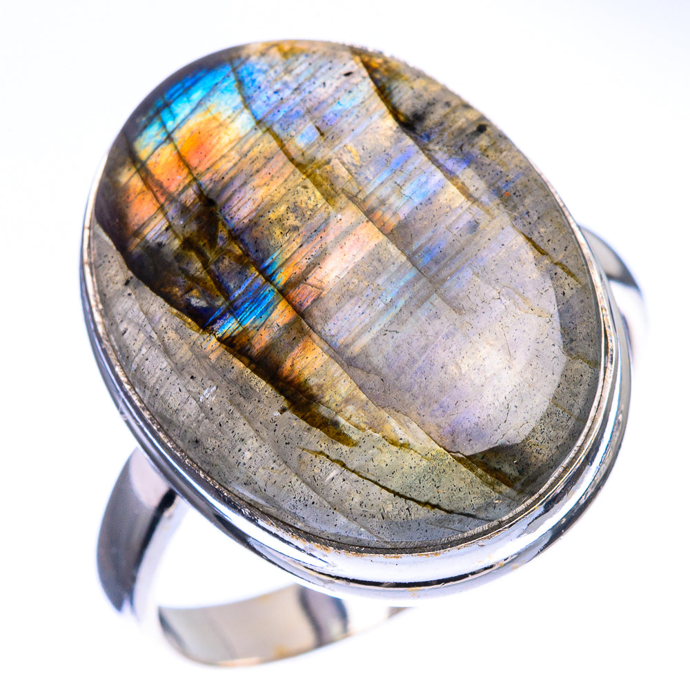 Labradorite Ring Size 11.5 (925 Sterling Silver) R142455