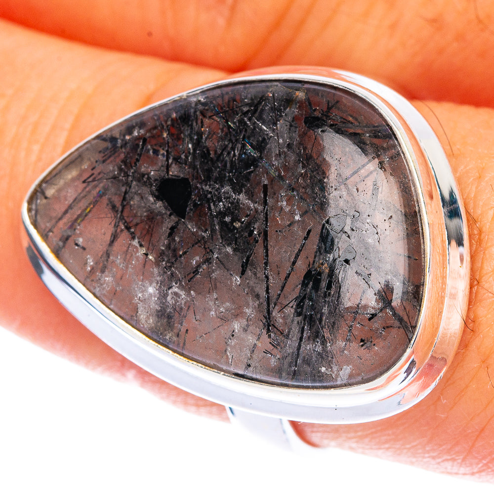Tourmalinated Quartz Ring Size 9 (925 Sterling Silver) R144430