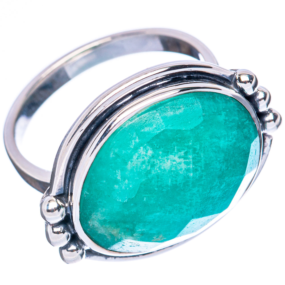 Premium Amazonite Ring Size 5.75 (925 Sterling Silver) R3572