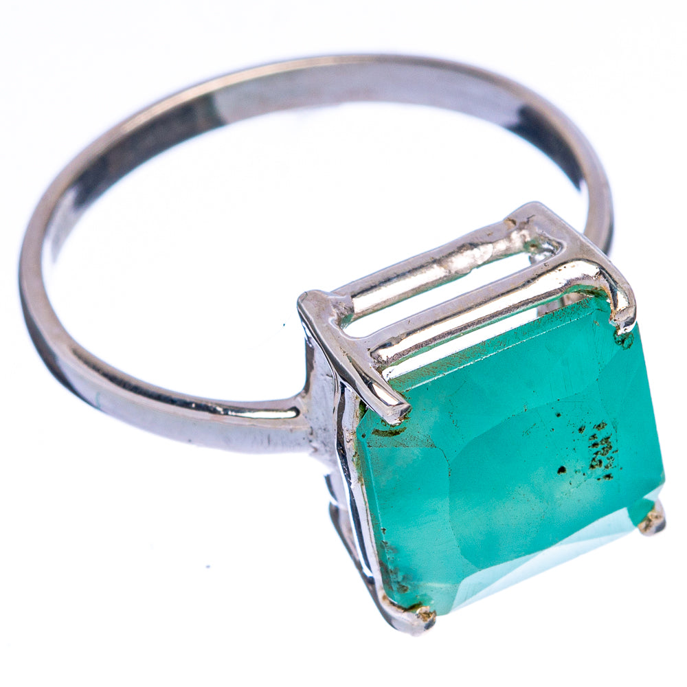 Rare Gem Silica Ring Size 7.75 (925 Sterling Silver) R146641
