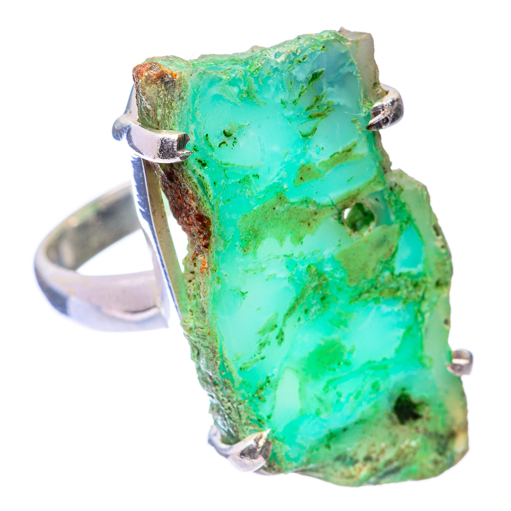 Large Peruvian Opal Ring Size 9.5 (925 Sterling Silver) R140784