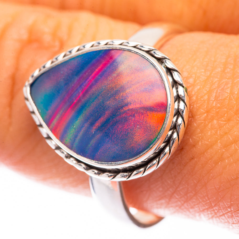 Aura Opal Ring Size 10 (925 Sterling Silver) R140567