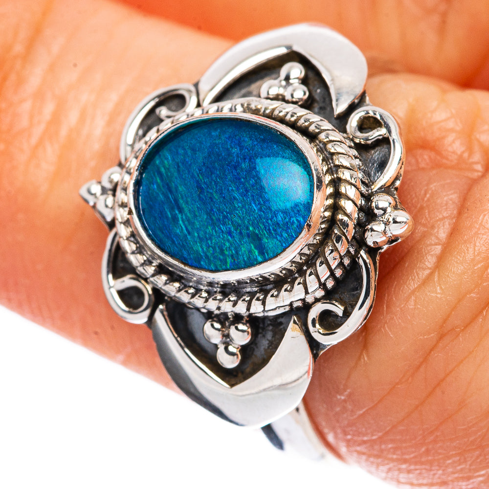 Rare Doublet Opal Ring Size 7 (925 Sterling Silver) R3201
