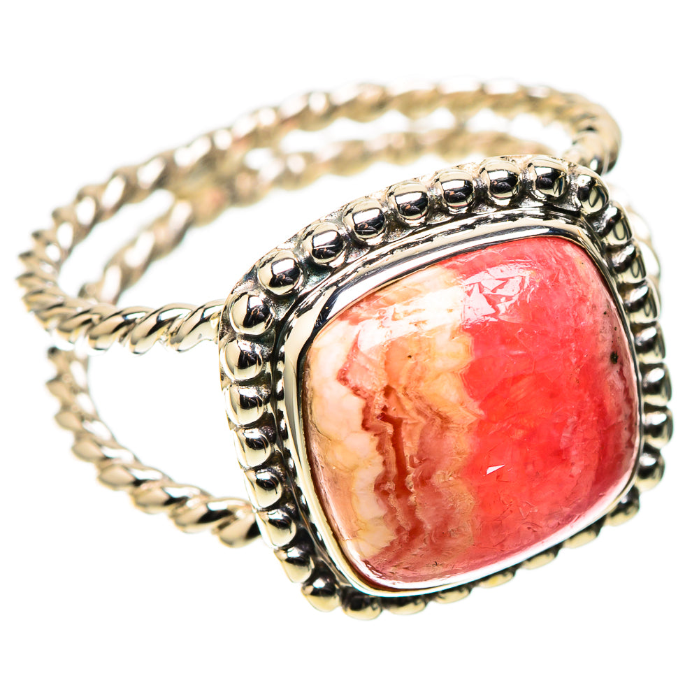 Premium Rhodochrosite Ring Size 7.25 (925 Sterling Silver) RING138092