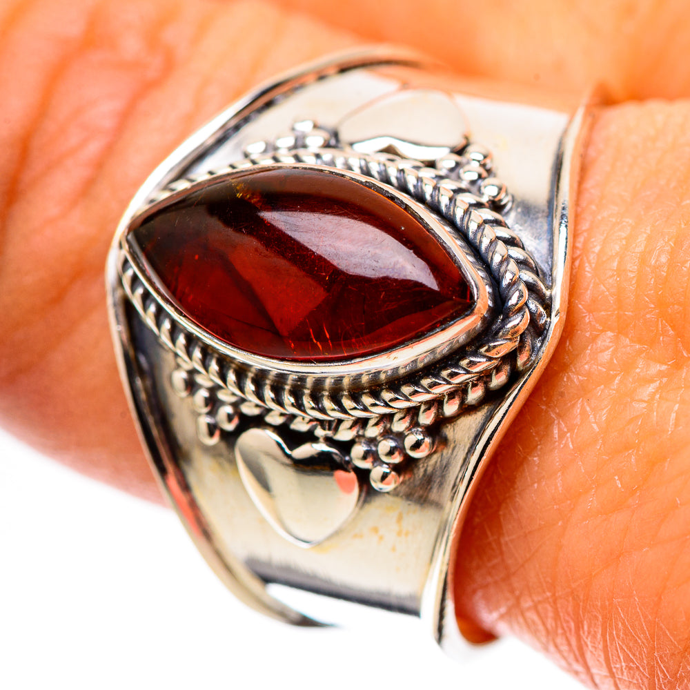 Baltic Amber Ring Size 10.25 (925 Sterling Silver) RING138878