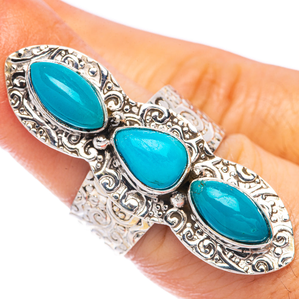 Large Sleeping Beauty Turquoise Ring Size 7 (925 Sterling Silver) R144945
