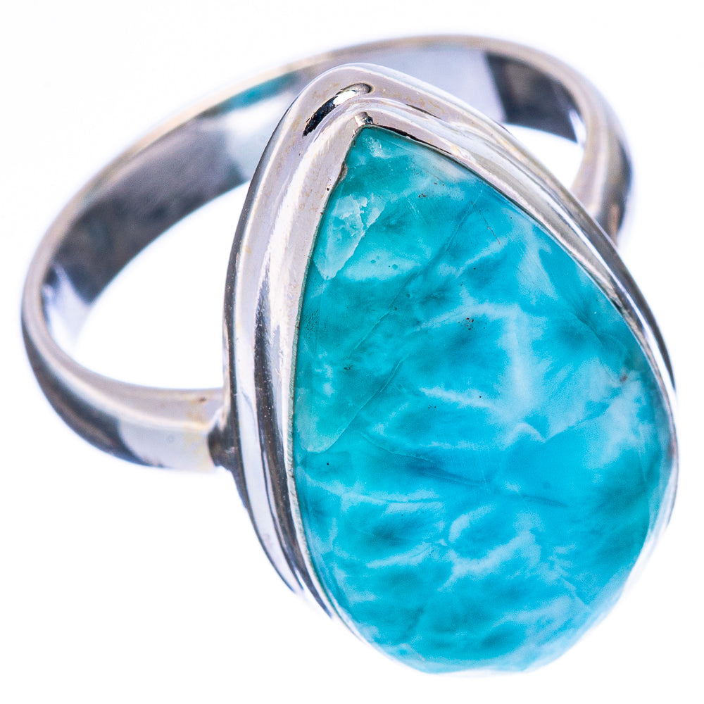 Larimar Ring Size 7.75 (925 Sterling Silver) R2244