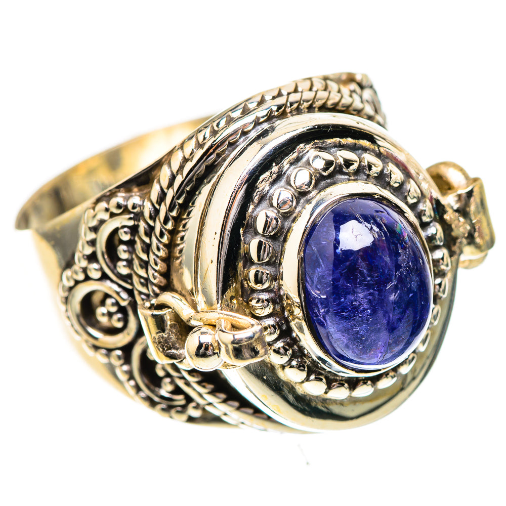 Poison Natural Tanzanite Ring Size 8 (925 Sterling Silver) RING137910