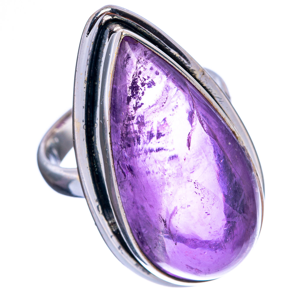 Large Amethyst Ring Size 6 (925 Sterling Silver) R146458