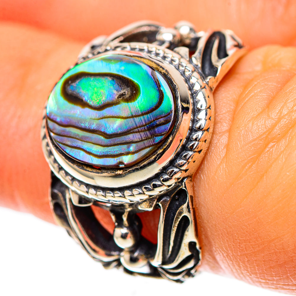 Abalone Shell Ring Size 6.25 (925 Sterling Silver) RING138505