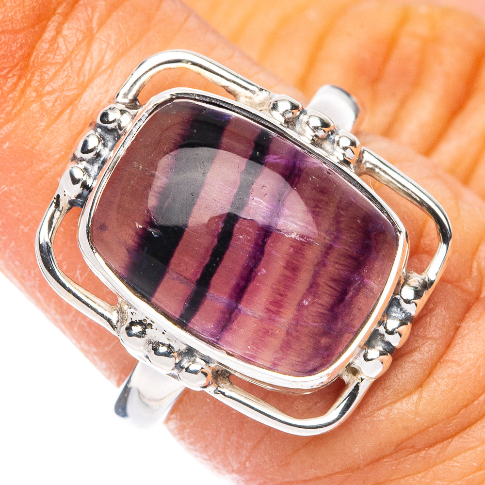 Premium Fluorite Ring Size 5.75 (925 Sterling Silver) RING7733
