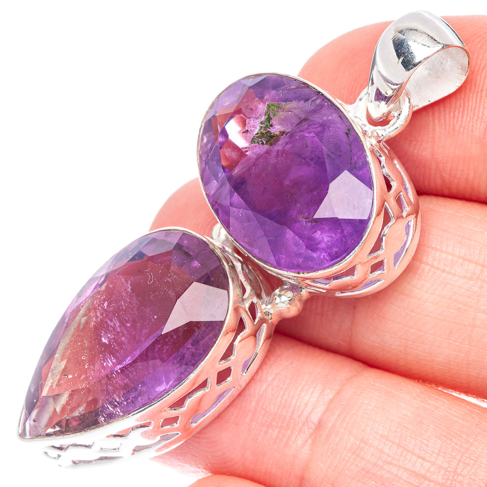 Large Ametrine Pendant 2" (925 Sterling Silver) P44335
