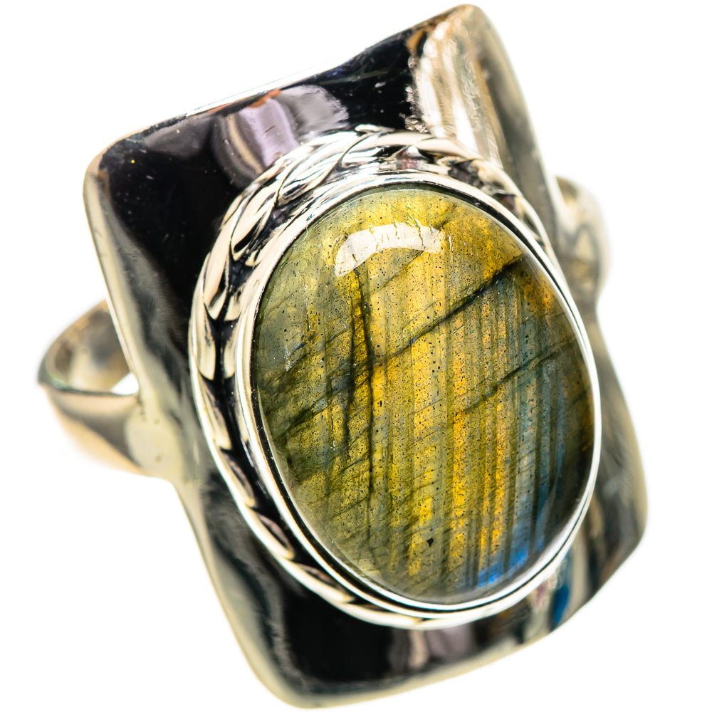 Labradorite Ring Size 10.5 (925 Sterling Silver) RING137846