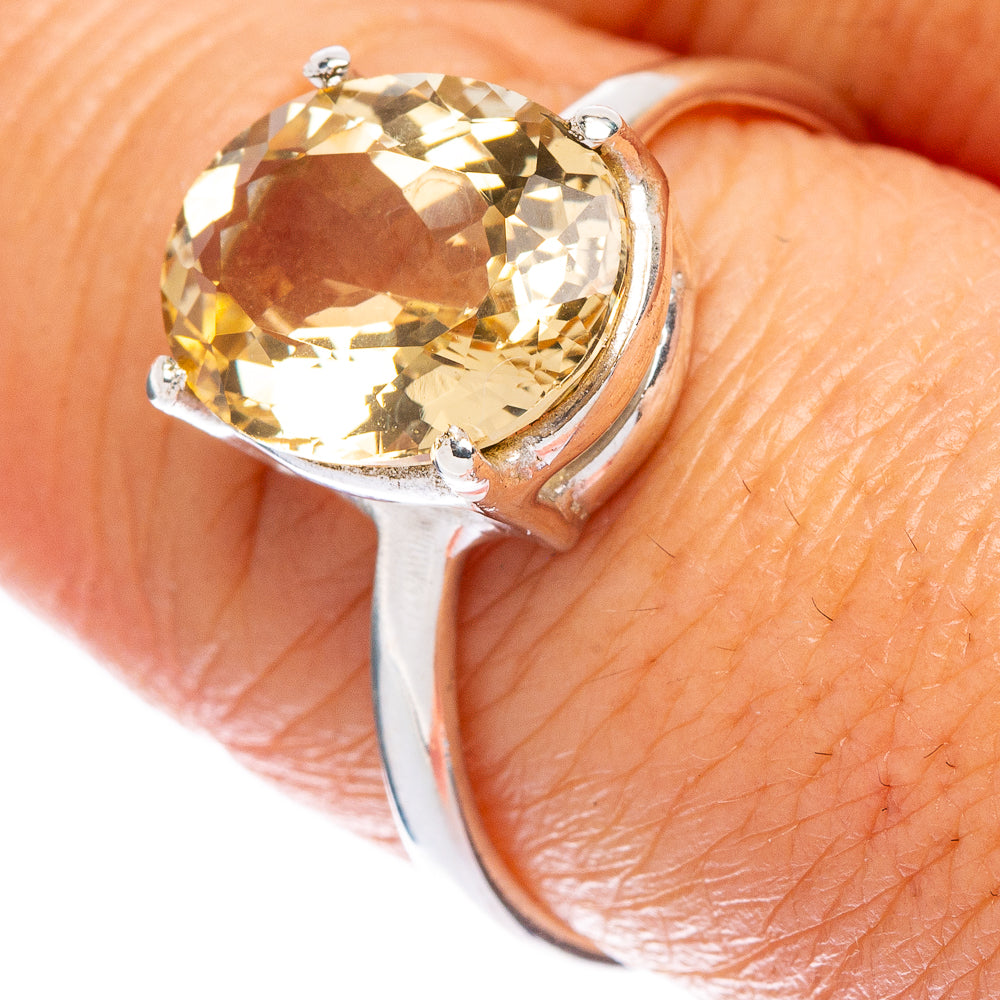 Yellow Beryl Ring Size 8.75 (925 Sterling Silver) R146688