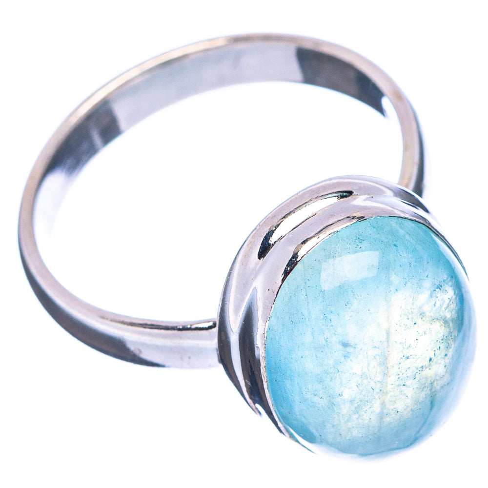 Aquamarine Ring Size 8 (.925 Sterling Silver)