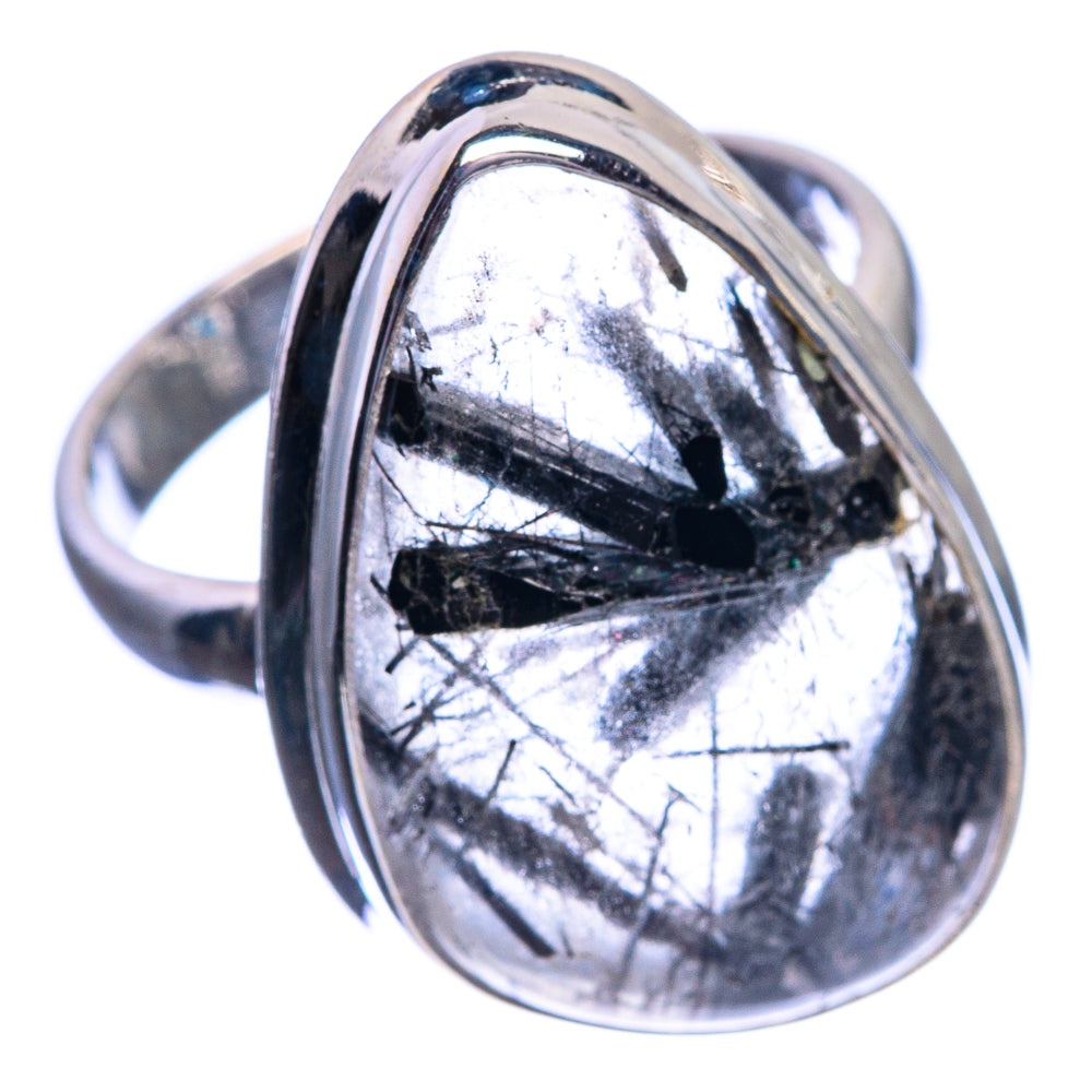 Tourmalinated Quartz Ring Size 7.5 (925 Sterling Silver) R144156
