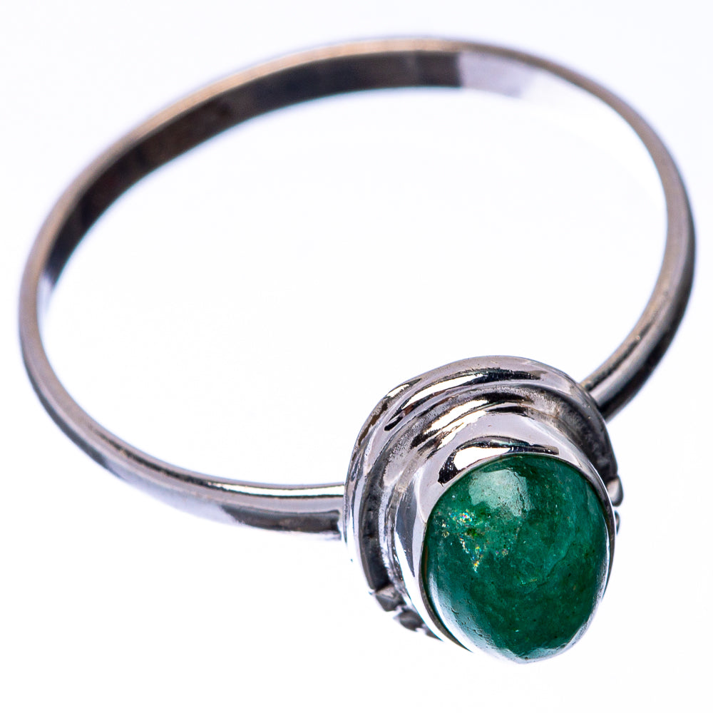Emerald Dainty Ring Size 7 (925 Sterling Silver) R145206