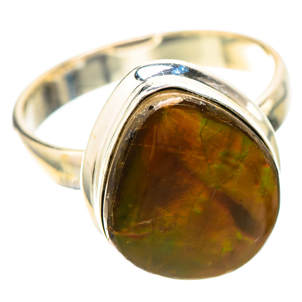 Ammolite Ring Size 8 (925 Sterling Silver) RING138786