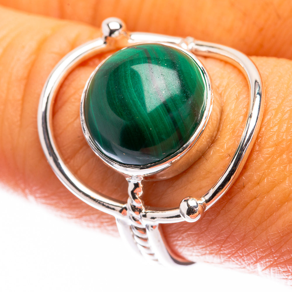 Premium Malachite Ring Size 8.75 (925 Sterling Silver) R141859