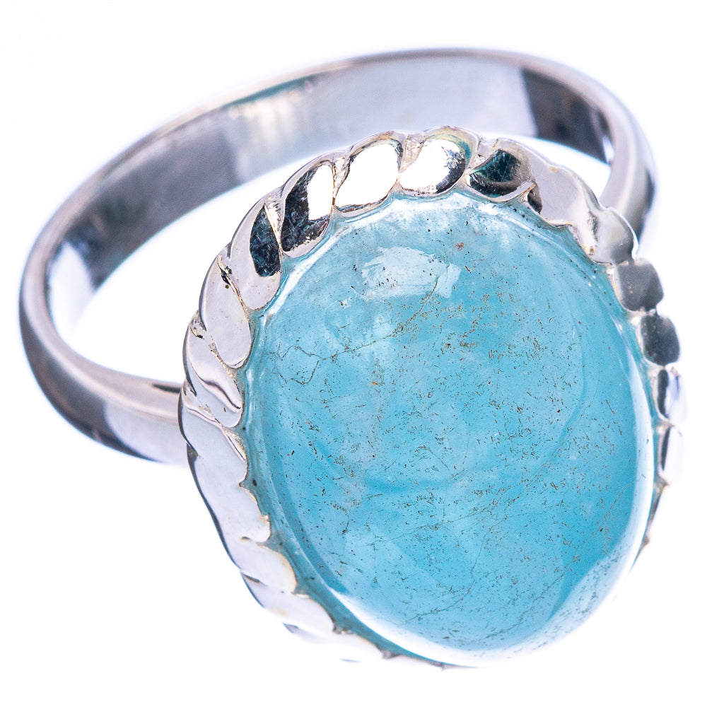 Aquamarine Ring Size 7.5 (925 Sterling Silver) R2470