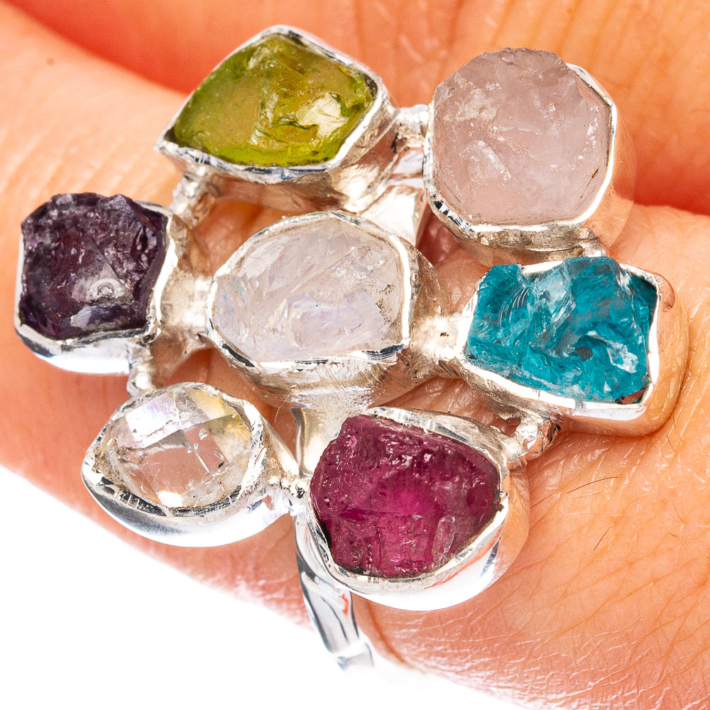 Premium Multi-stone 925 Sterling Silver Ring Size 8 Ana Co R3598