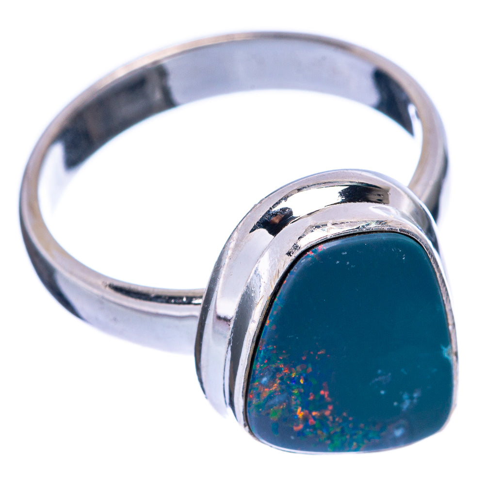 Rare Australian Fire Opal Ring Size 6.5 (925 Sterling Silver) R145580