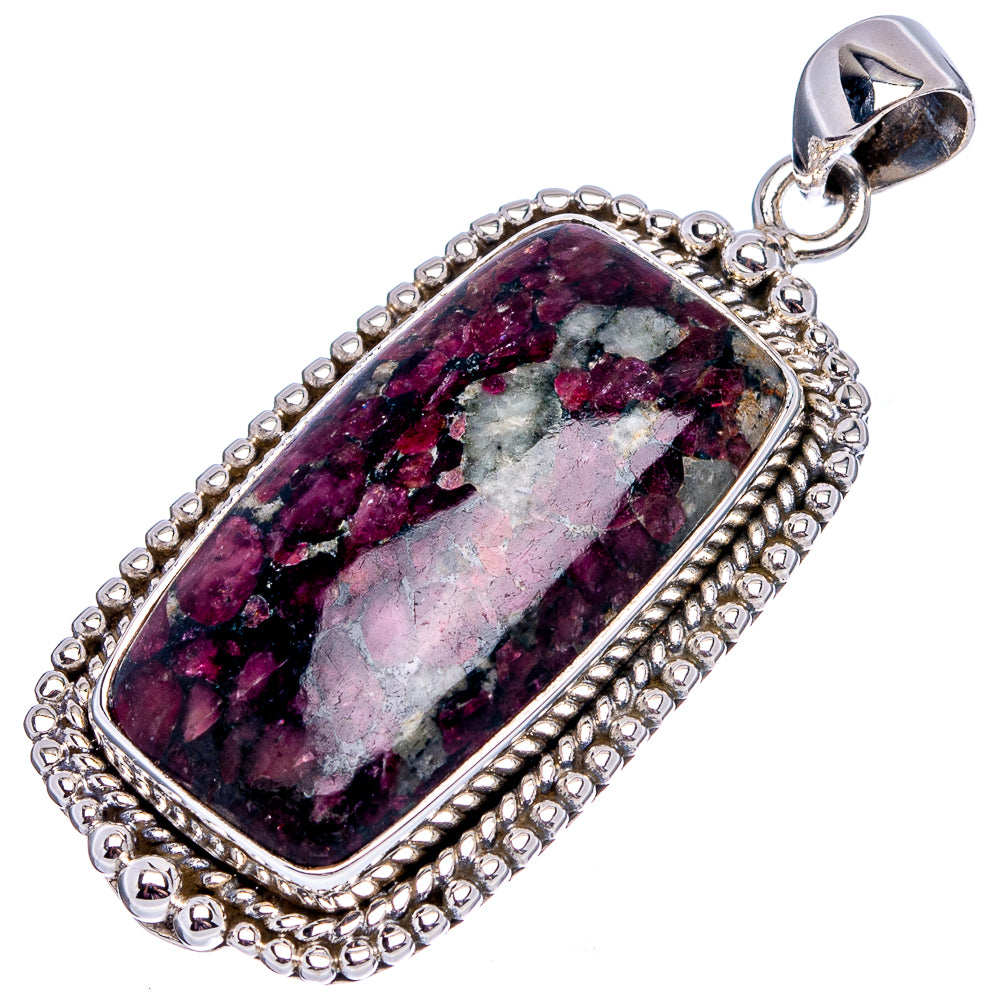 Premium Lepidolite In Quartz Pendant 2" (.925 Sterling Silver)