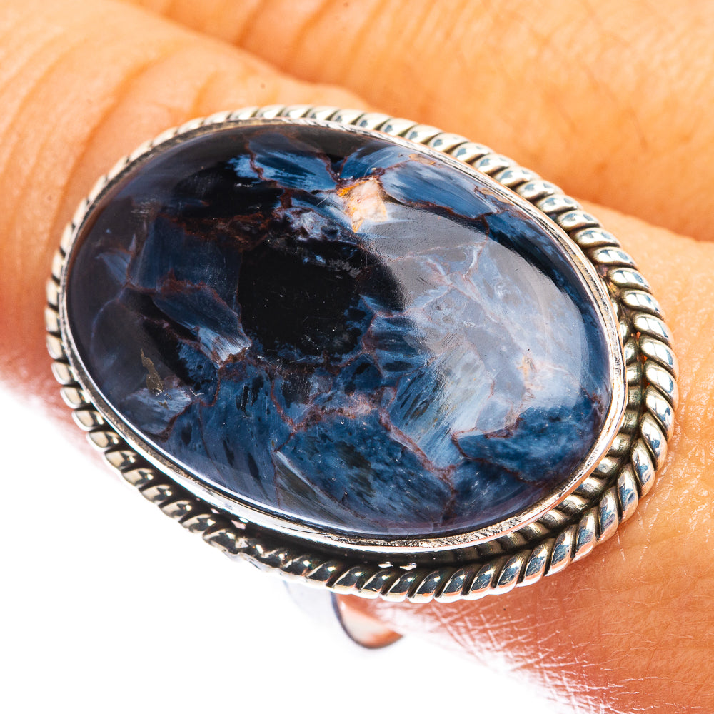 Large Pietersite Ring Size 10 (925 Sterling Silver) R142480