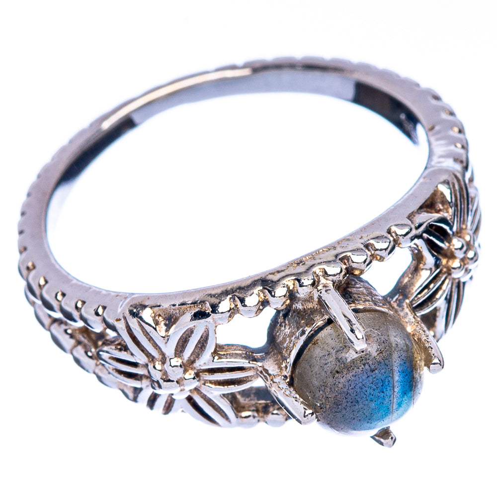 Labradorite Ring Size 8.5 (925 Sterling Silver) R146328