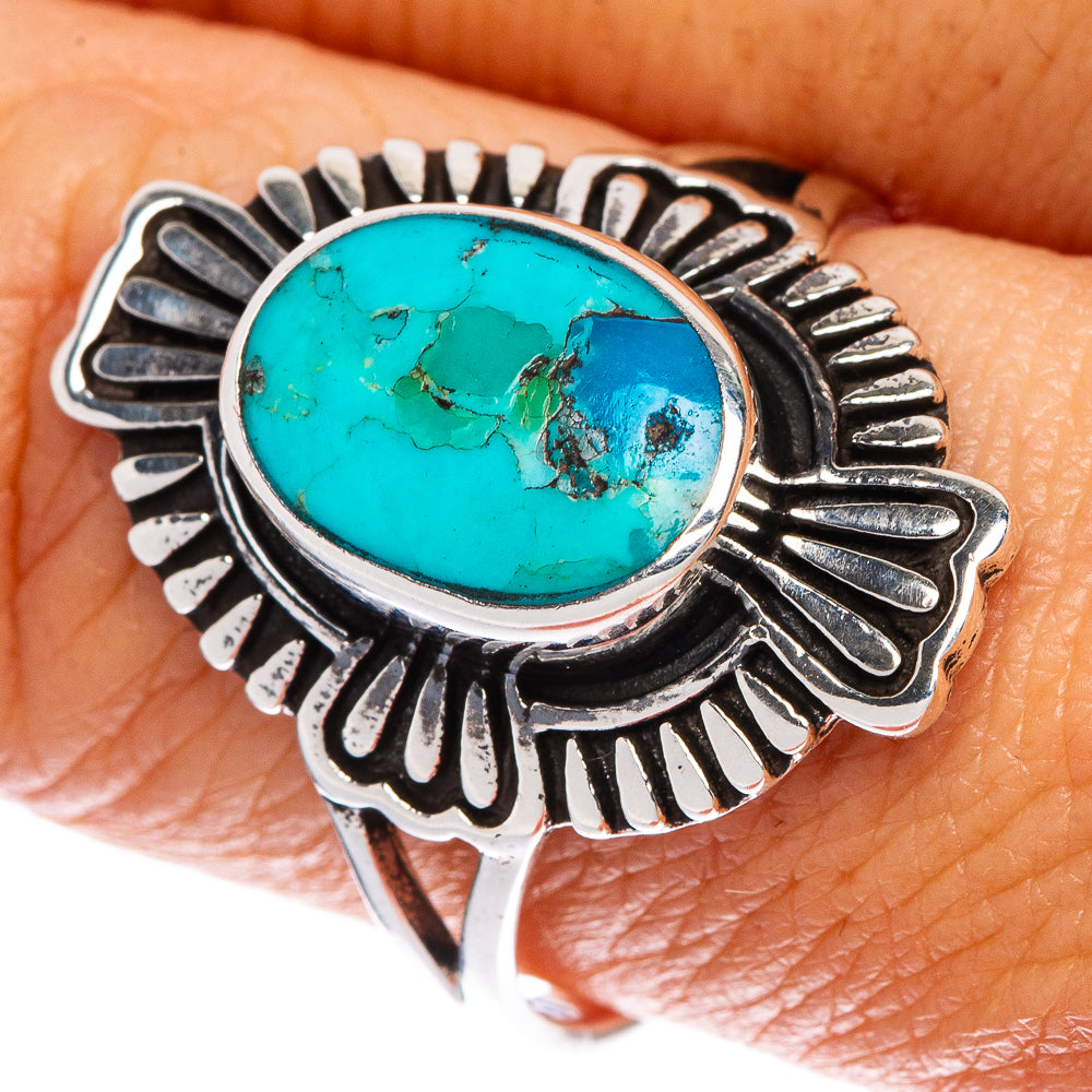 Arizona Turquoise Ring Size 9.5 (925 Sterling Silver) R1178