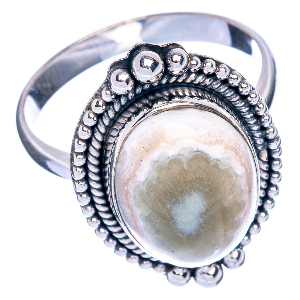 Ocean Jasper Ring Size 10.75 (925 Sterling Silver) R144406